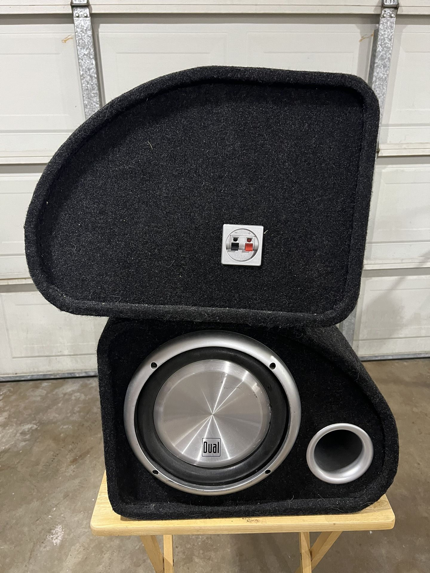 2 Dual SBX101 10 Inches Woofer with 500 Watts Power in a Ported Enclosure for Vehicles