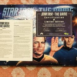 1996 Star Trek Board Game Limited Edition Collectible