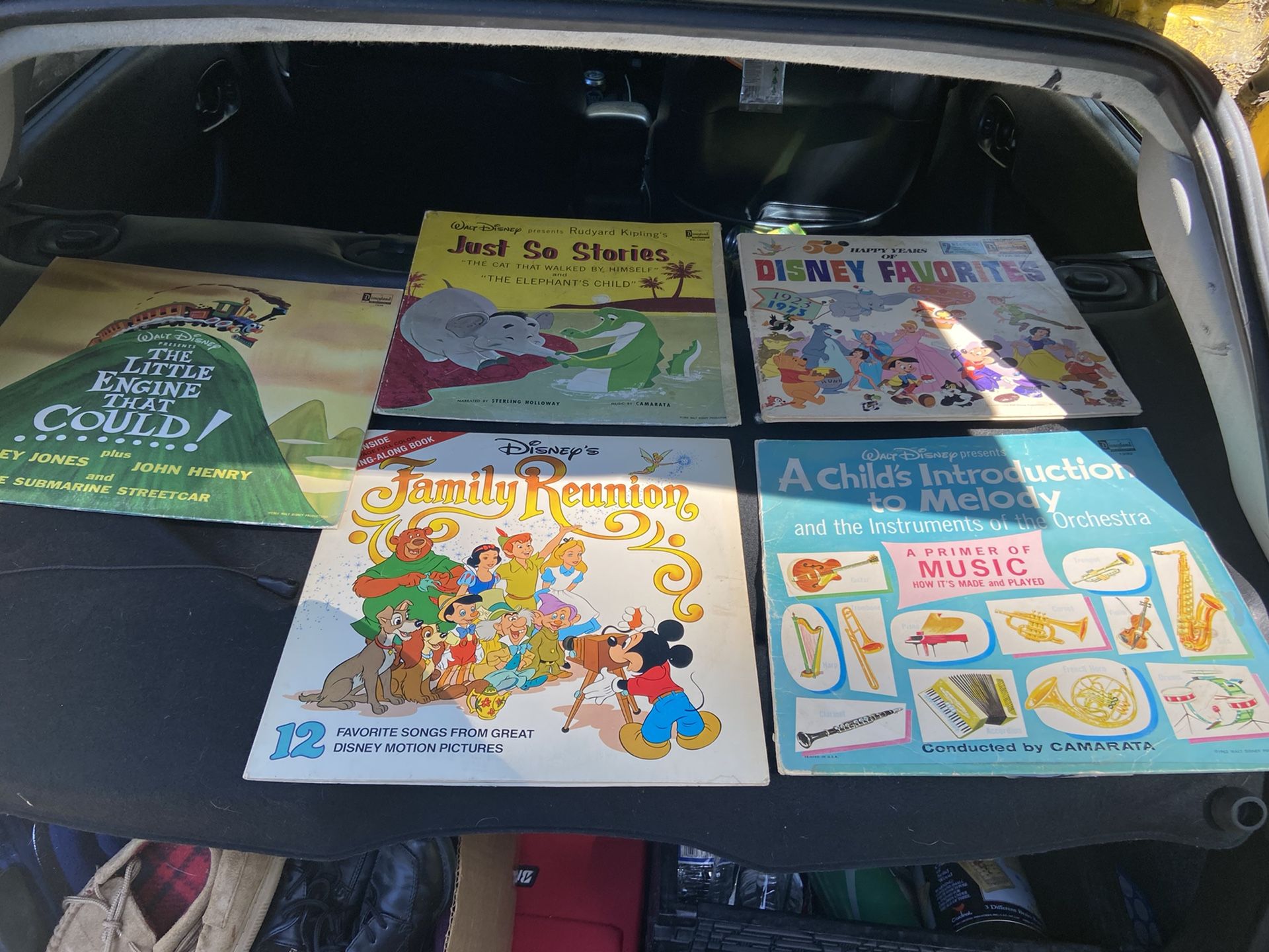 Vintage Disney LPs