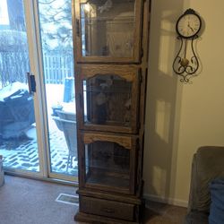 Display Cabinet - Solid Wood