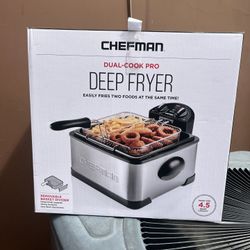 Chefman Dual Deep Fryer