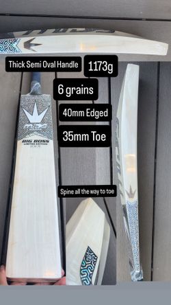 MIDS BIG BOSS 3 STAR ENGLISH WILLOW CRICKET BAT