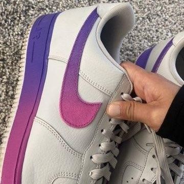 Nike air force 1 low hyper grape top