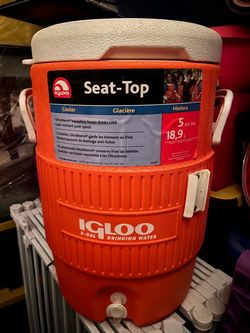 (NEW) Igloo Seat Top 5 Gal Jug