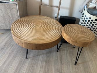 Coffee table and side table