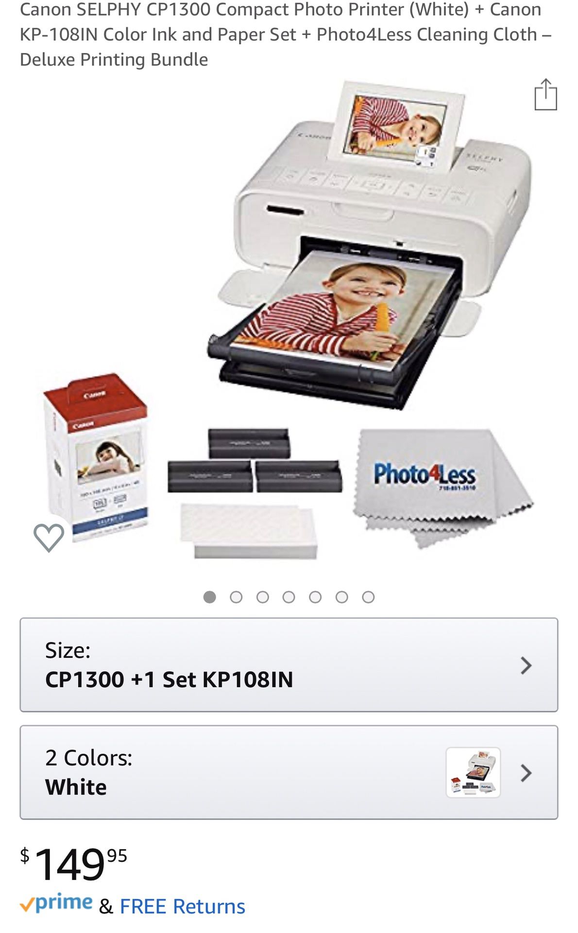 Compact Photo Printer