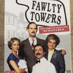 FAWLTY TOWERS COMPLETE SERIES DVD BOX SET - NEW