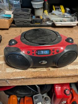 Boombox Stereo With CD Radio And Aux