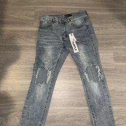 Purple jeans size 31