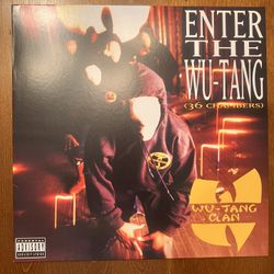 WU TANG Enter The Wu Tang 36 Chambers LP