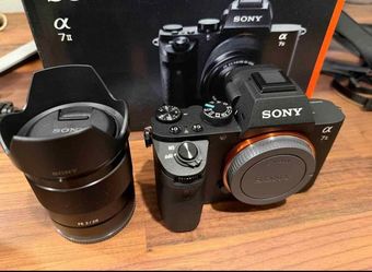 Sony A7ii + Shutter cable + Body grip