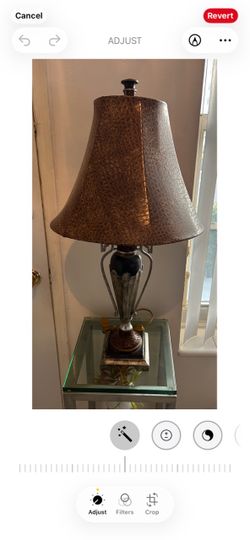 Small table lamp