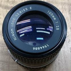 Nikon Lens 100mm 2.8 Series E #1944886 