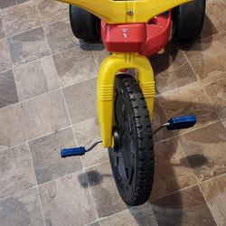 Vintage The Original Big Wheel Lowrider Classic Adjustable Seats 16-in Front Wheel Tricycle Very Good Condition