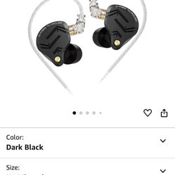 KZ ZS12 PRO X in Ear Monitor IEM Headphones,1DD+5BA Hybrid Wired Gaming Earbuds,KZ in Ear Monitor Gaming Earbuds Earphones,in Ear Headphones with 2PIN
