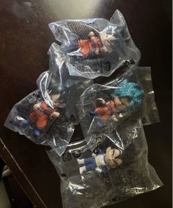 dragon ball z toys burger king collab! 4 pack