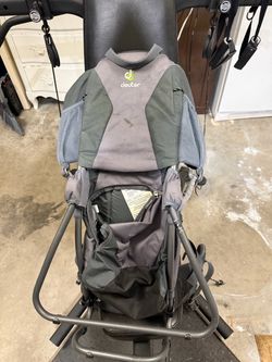 Deuter Kid Comfort II Hiking Child Carrier Backpack – Framed Baby Carrier