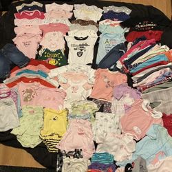 Baby Girl Clothes 0~3 Months $40