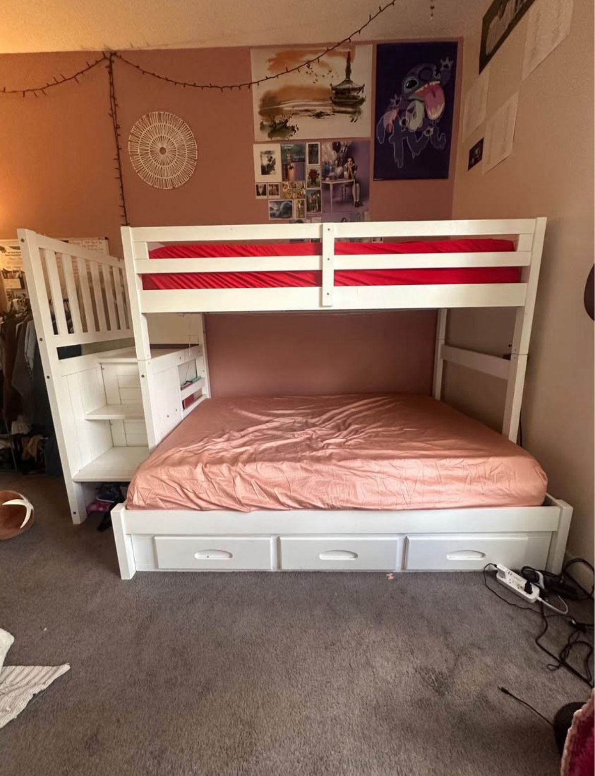 Twin Over Full Bunk Bed