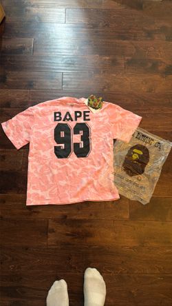 BAPE pink camo inter miami jersey, size M