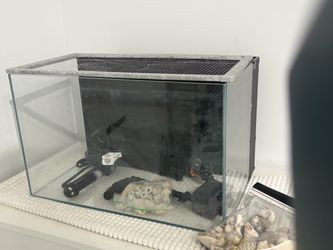 Aquarium fish tank 10 gal