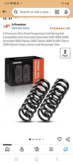 Suspension coil spring