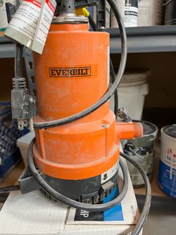 Everbilt 1/4 hp water pump