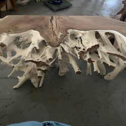 79”-18”-32” Console Teakwood  Table