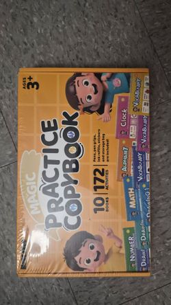 Magic Practice Copy Book Set for Kids Ages 3+