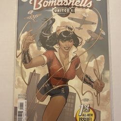 Bombshells United #1 Terry & Rachel Dodson Cover Wonder Woman 1st Print (NM)