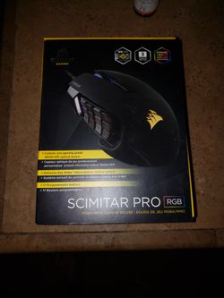 CORSAIR - Scimitar RGB Elite Wired Optical Gaming Mouse - Black