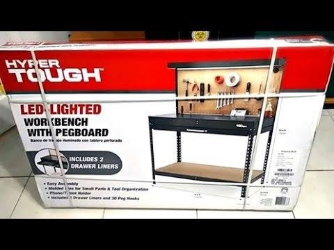 New Hyper Tough Workbench With Led Light