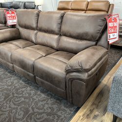 Power Reclining Sofa 