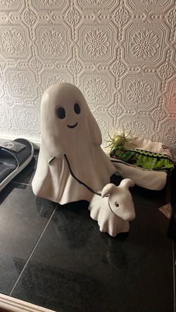 Ghost and dog