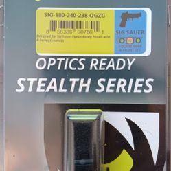 Night Fision Tritium Optics Ready for Sig