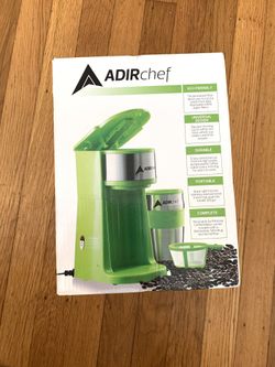 ADIRchef Single Serve Mini Travel Coffee Maker