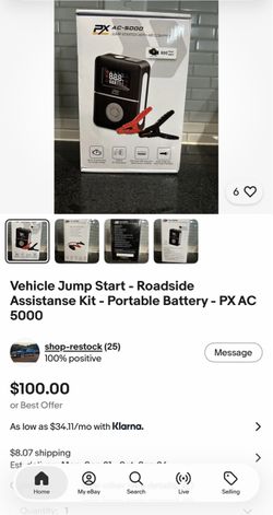 Jumper box / air compressor