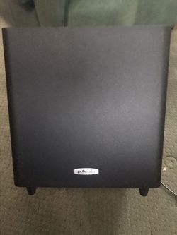Polk Audio home theatre sub woofer. Like new condition.