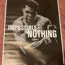Muhammad Ali Poster-New