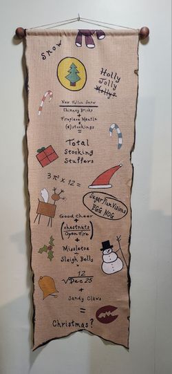 TNBC Scroll Holiday Decoration