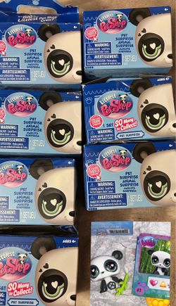 Littles pet shop collection blind box series 1 set of 7 bundle kids toys!
