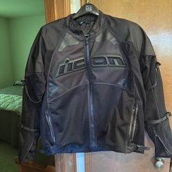 ICON Mesh Motorcycle Jacket W/liner