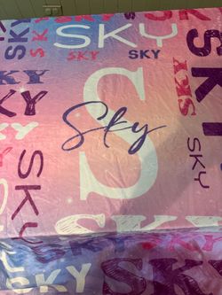 Personalized Name Blanket – Sky