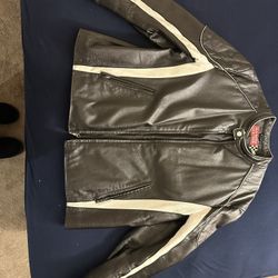 Men’s Leather Motorcycle Jacket 