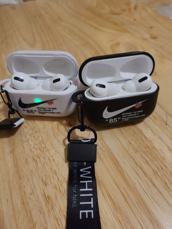 New Airpod Aipods Pro Gen 3 Nike Off White Style Case Cover W Lanyard