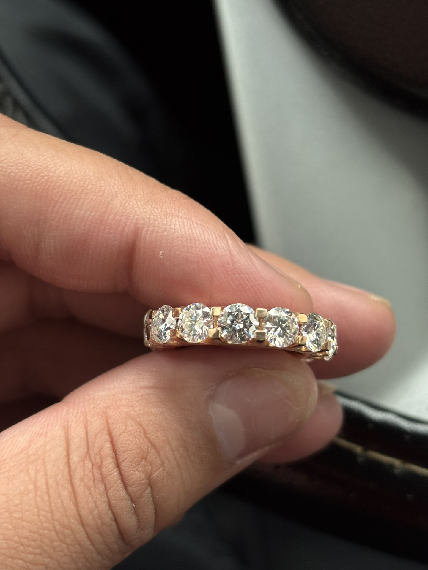Rose Gold Lab Diamond Ring