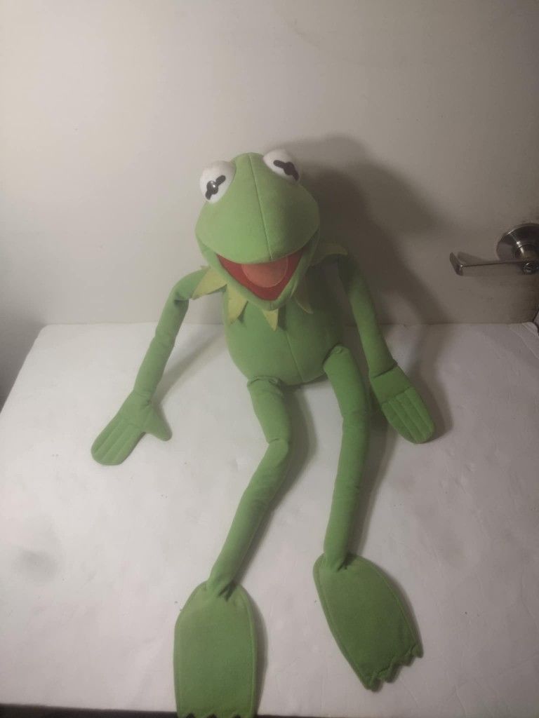 Kermit The Frog Stuffed Plush  25"