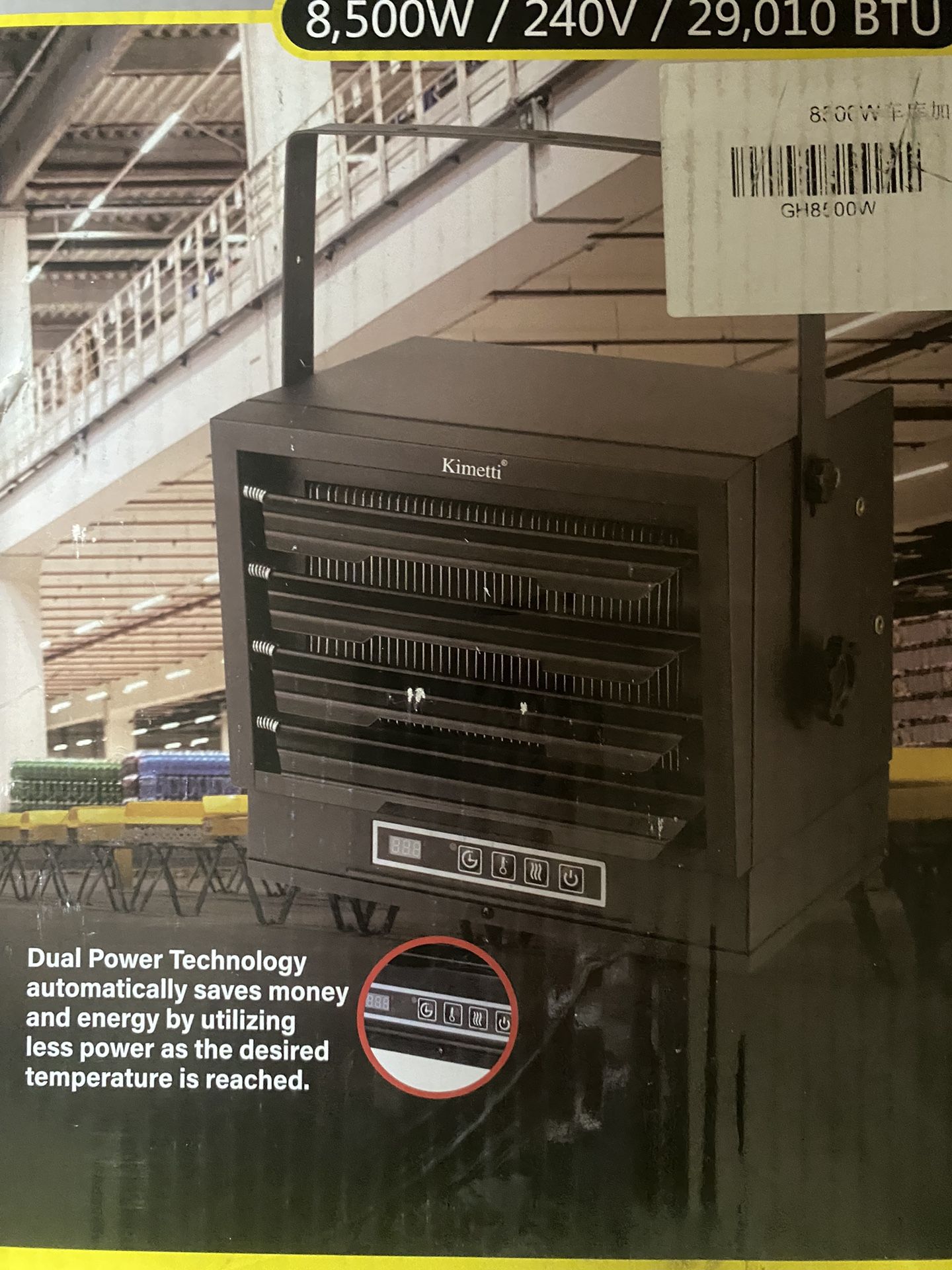 Kimetti Electric Garage Heater