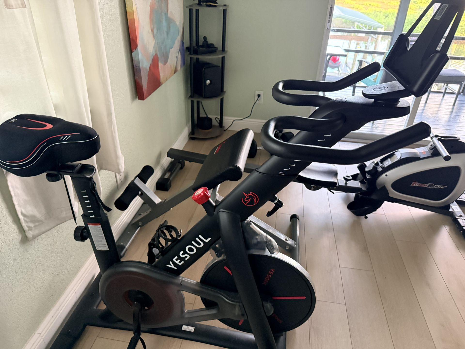 smart stationary bike 