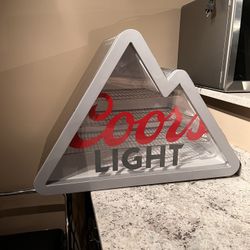 Coors Light Mini Fridge $180